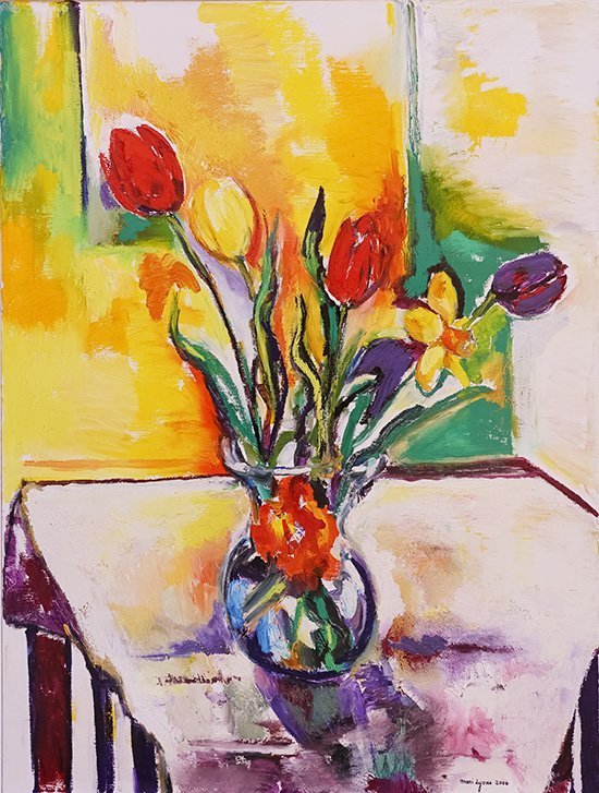 Mari Lyons: From The Garden | Art Exhibition At Coldwell Banker Village Green Realty photo
